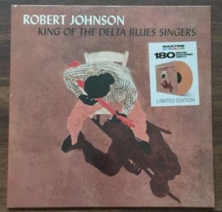 Robert Johnson - King Of Delta Blues Singers Lp [vinyl New] Ltd 180gm Orange Eu