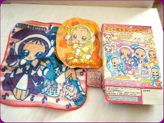 Magical Doremi Ojamajo Doremi Mini Towel Mini Soap Tissue Set Bandai Japan 2002