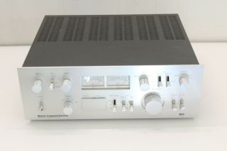 Vintage Silver Face Mcs 3865 Stereo Intergated Amplifier Nec Aua - 8000 65 Wpc