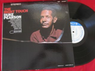Duke Pearson The Right Touch 1968 Blue Note Liberty Lp Rvg Vg,