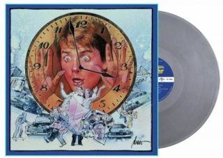 Back To The Future 30th Anniversary Soundtrack Limited Silver colored vinyl LP 2