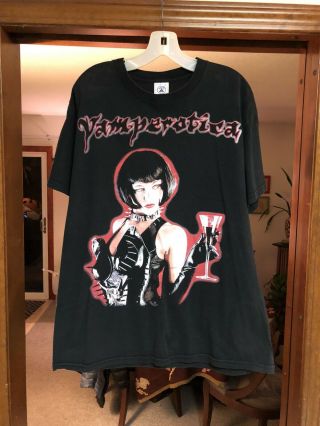Vintage 2000 Cradle Of Filth Vamperotica Strictly For The Wicked T Shirt L Metal