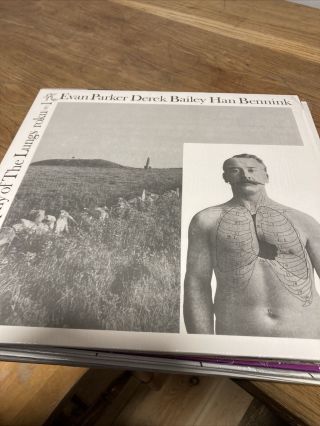 Evan Parker Derek Bailey Han Bennink - The Topography Of The Lungs - Lp Reissue