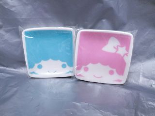 - Sanrio Little Twin Stars Kiki & Lala Ceramic Mini Plate