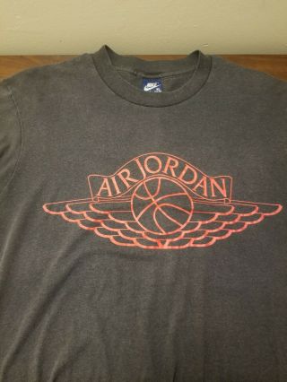 Vintage Og 1985 Air Jordan Wings Logo T Shirt Xl