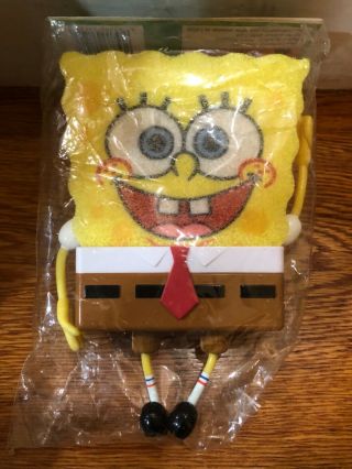 Nickelodeon Spongebob Squarepants Bath Sponge With Pants Holder 2002 3m