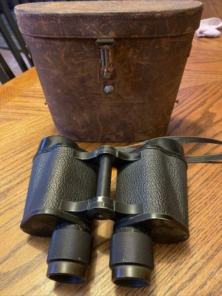 Vintage Carl Zeiss Jena 8x40 Binoculars With Case