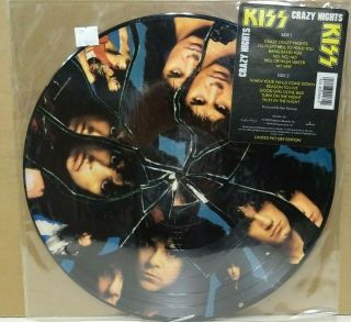 Kiss - Crazy Nights Us Vinyl Lp Picture Disc 1987