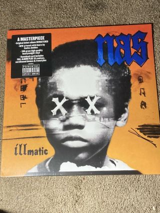 Nas - Illmatic Xx 20th Anniversary Edition 12 " Lp Vinyl 180 Gram