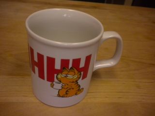 Vintage Garfield Coffee Mug Cup Ahhhhhh Enesco 1981 Jim Davis