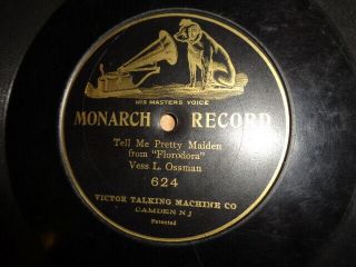 1905 MONARCH RECORD - 78/VESS L.  OSSMAN - BANJO 3