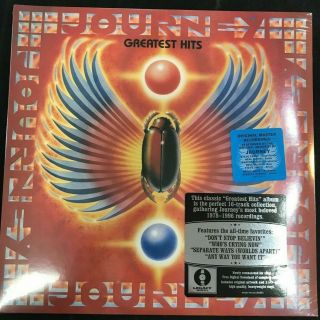Journey Greatest Hits 1978 - 1996 Vinyl 2 Lp Remastered 180 Gram