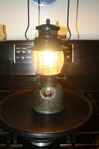 Coleman 249 Scout vintage kerosene lantern 1950 USA 6