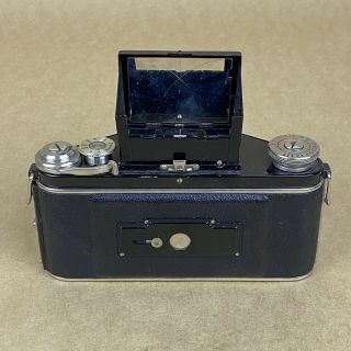 Exakta B V - 5 1937 Vintage Film Camera W/ Xenar 7.  5cm 2.  8 & Leather Case - VIEW 6