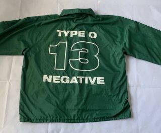 Type O Negative Vintage Windbreaker Shirt Life Of Agony Marilyn Manson Carnivore