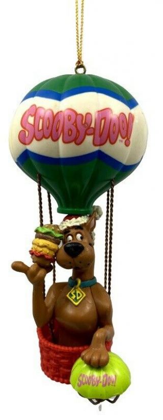 1998 Trevco Scooby - Doo Hot Air Balloon Ride Christmas Tree Ornament
