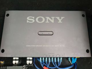 Sony Xm - 1000 4 Channel Amplifier Truly Vintage Made In Japan,