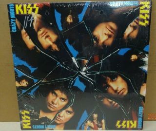 Kiss Crazy Nights Lp Vinyl Mercury Records With Insert Ex Cond 1987