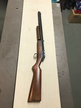 Vintage Benjamin Franklin Pellet Rifle 22 Cal