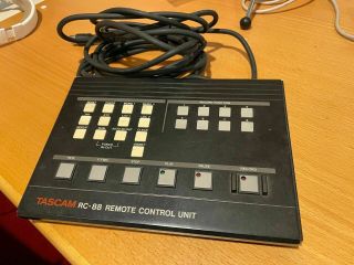 Vintage Tascam Rc - 88 Remote Control Unit For Multitrack Recorders