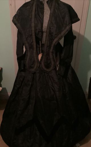 Antique Ladies Civil War Dress