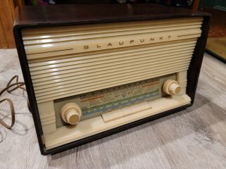 Vintage Blaupunkt Hi - Fi 21053 Tube Radio Antique Radio 1950s German