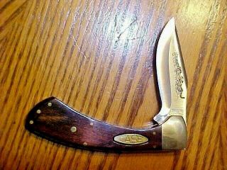 Awesome Vintage Case Xx Usa 9 Dot Sidewinder Rosewood Handle Knife