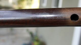 Vintage Geib York Boxwood Flute 1820s Maiden Lane Baroque Antique 6