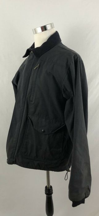 Vintage FILSON Tin Cloth Double Zipper Hunting Jacket Mens Rare Sz Large L USA 3