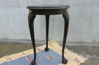 Vintage Side Table Louis Xv Style Round Table French Elegant Coffee Table