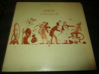 1976 Genesis A Trick Of The Tail Uk G/f Lp Charisma 4001 A1/b1 Orig Inner Vg,  /vg