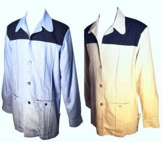 Swankys Vintage Leisure Linen Hollywood Jacket