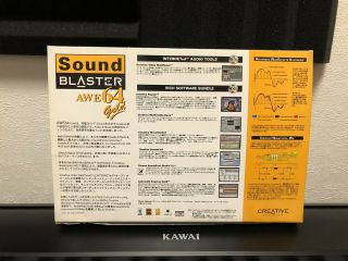 Creative Sound Blaster AWE64 Gold CT4390 CIB Vintage ISA Sound Card 2