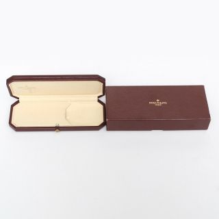Patek Philippe Vintage Red Coffin Watch Case Box Item 95650