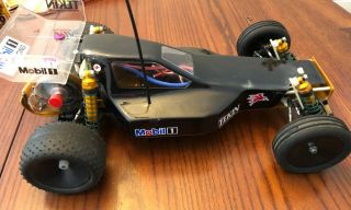 Vintage Team Associated Rc10 Gold Pan Buggy 1/10