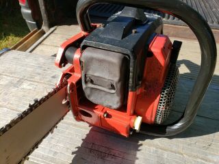 Vintage Jonsered 70 E Muscle Chainsaw Runs AS - IS Top Model 70cc 135 PSI 3