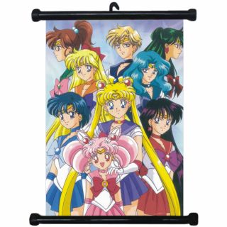 Sailor Moon Japan Anime Home Décor Wall Scroll Poster 40 60cm