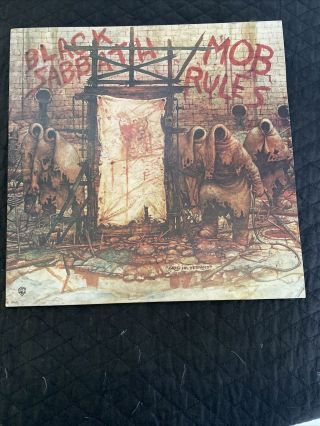 Black Sabbath - Mob Rules - Vg/nm 1981 Hard Metal W/b Bsk - 3605 1st Press Dio