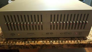 & Vintage Pioneer Sg - 9 12 Band Stereo Graphic Equalizer Japan