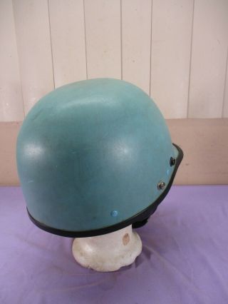 Vintage 1960 - 1970 ' s Chicago Police Riot Motorcycle Helmet RETIRED 5