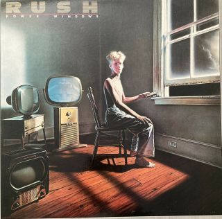 Rush Power Windows Vinyl Lp 1985