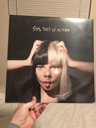 Sia - This Is Acting - 2lp Black And White Colored Vinyl,
