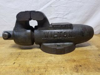 Vintage Wilton Bullet Vise 3 - 1/2 " Jaw Date Code 9 78