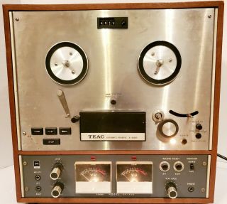 Vintage Teac Reel - To - Reel Tape Recorder A - 4010s Automatic Reverse Ra - 40s Stereo