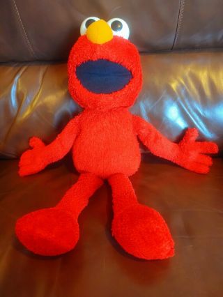 Guess What Elmo Sesame Street,  2001 Fisher - Price 90677 Talking Elmo