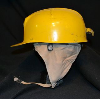 Vintage MSA Comfo Cap Low Vein Miners Helmet - Yellow 2