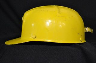 Vintage MSA Comfo Cap Low Vein Miners Helmet - Yellow 3