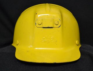 Vintage MSA Comfo Cap Low Vein Miners Helmet - Yellow 5