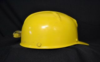 Vintage MSA Comfo Cap Low Vein Miners Helmet - Yellow 6