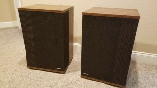 Vintage Bose 501 Series Iv Direct Reflecting Speakers Pair -,  Perfect